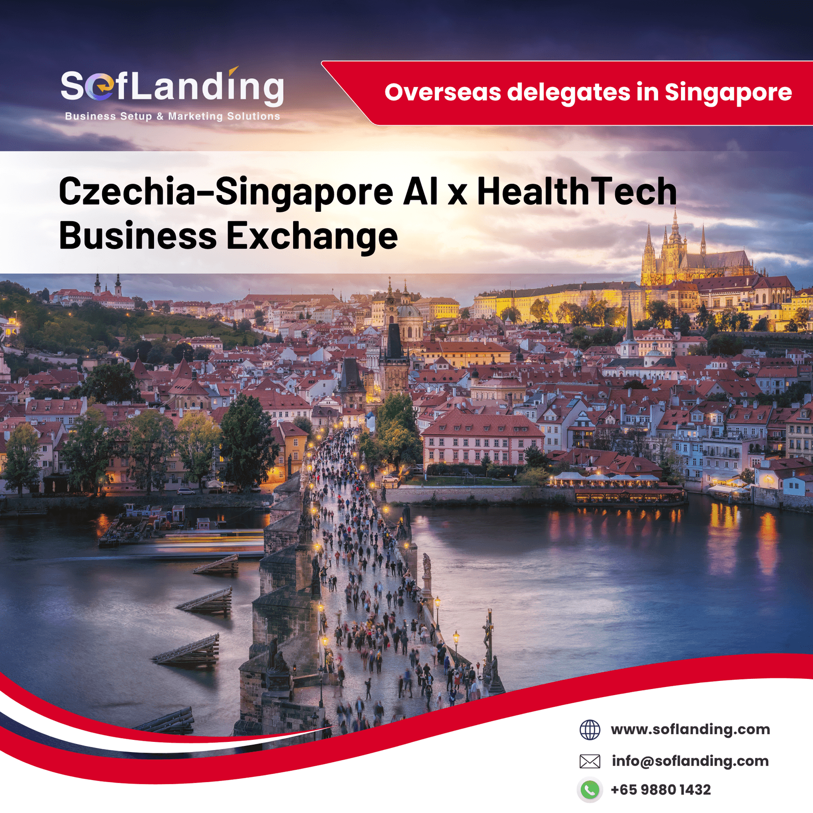 Czechia–Singapore AI x HealthTech Business Exchange
