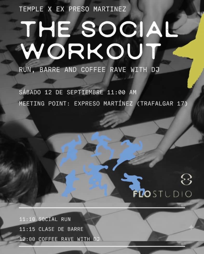 The social workout en Expreso Martinez - Coffee party
