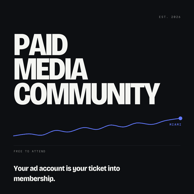 Paid Media Community - Miami Meetup