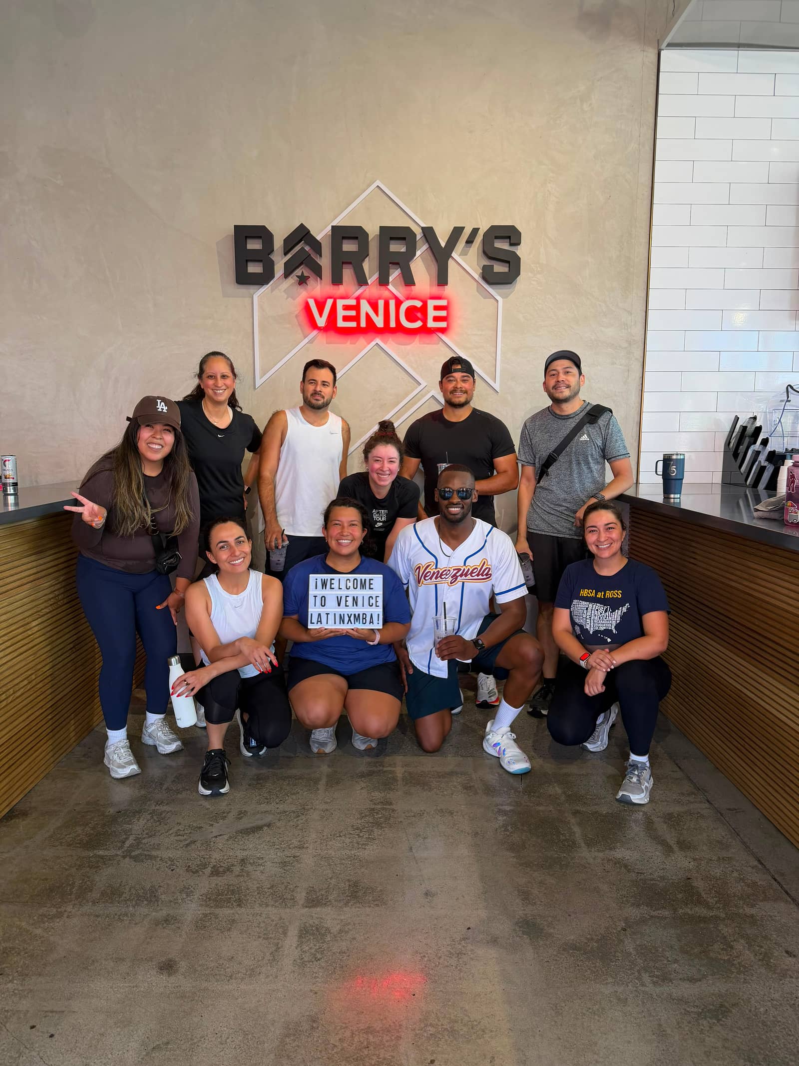 Latinx MBA Hispanic Heritage Month Workout at Barry's