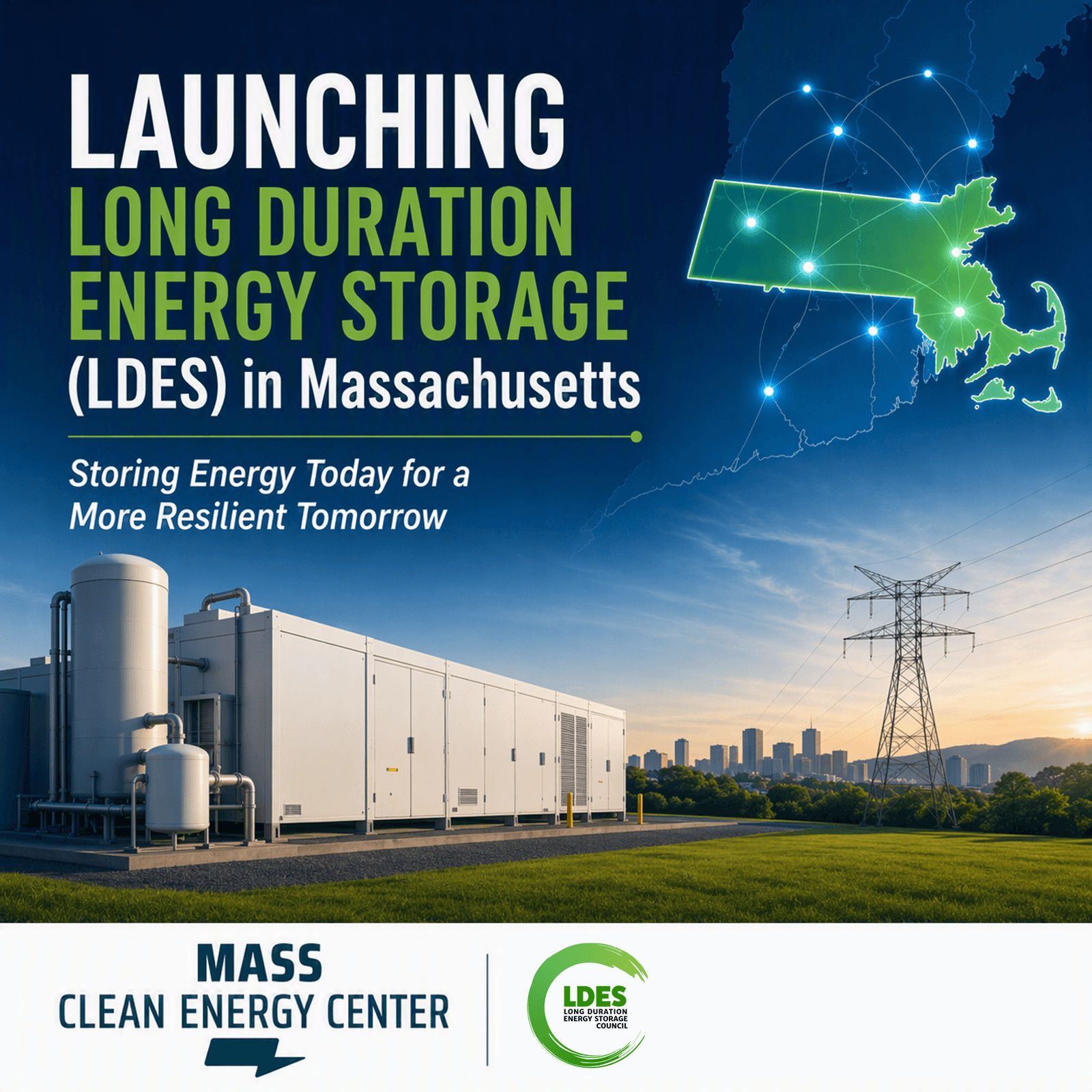 Launching Long Duration Energy Storage (LDES) in Massachusetts: Storing Energy Today for a More Resilient Tomorrow