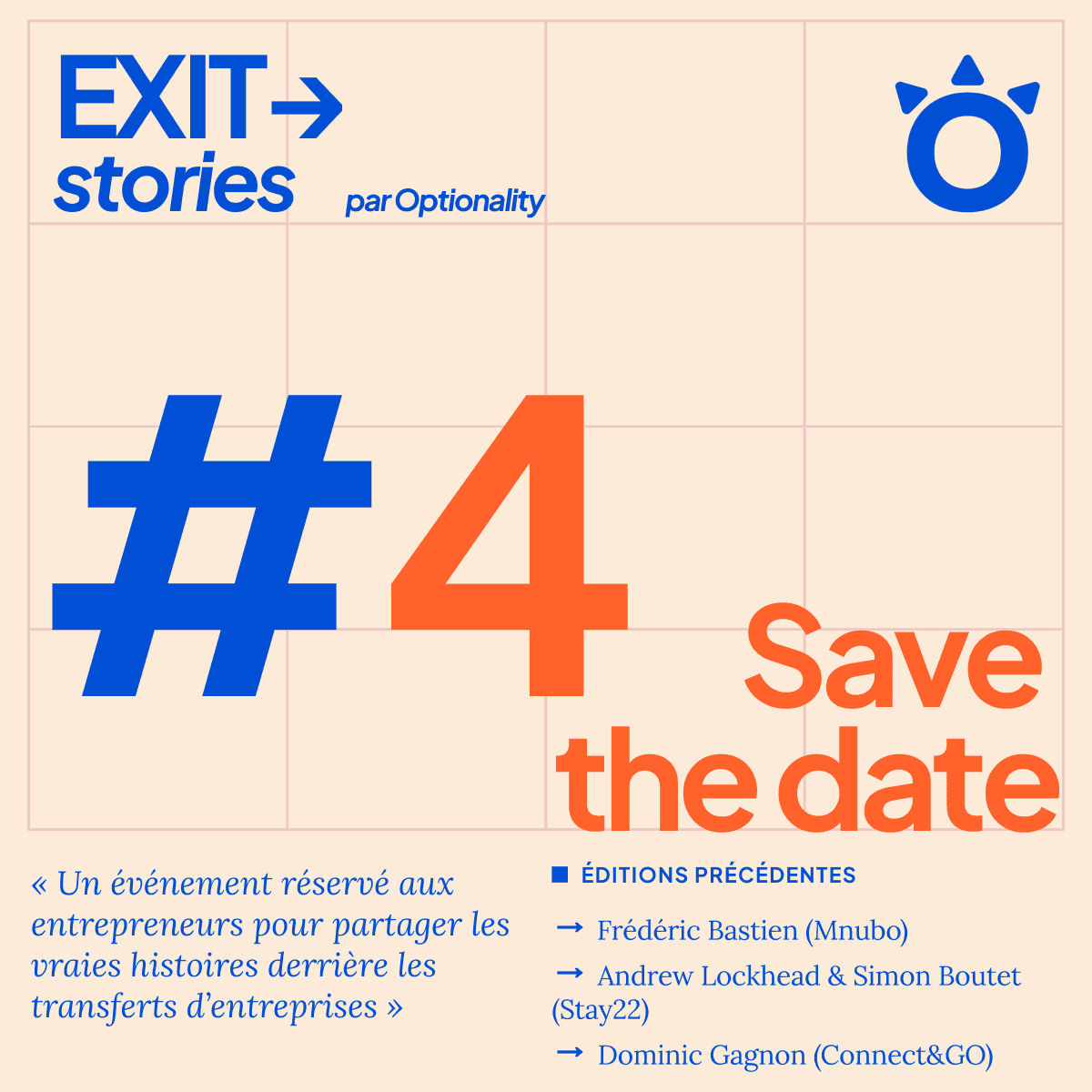 EXIT stories (par Optionality)