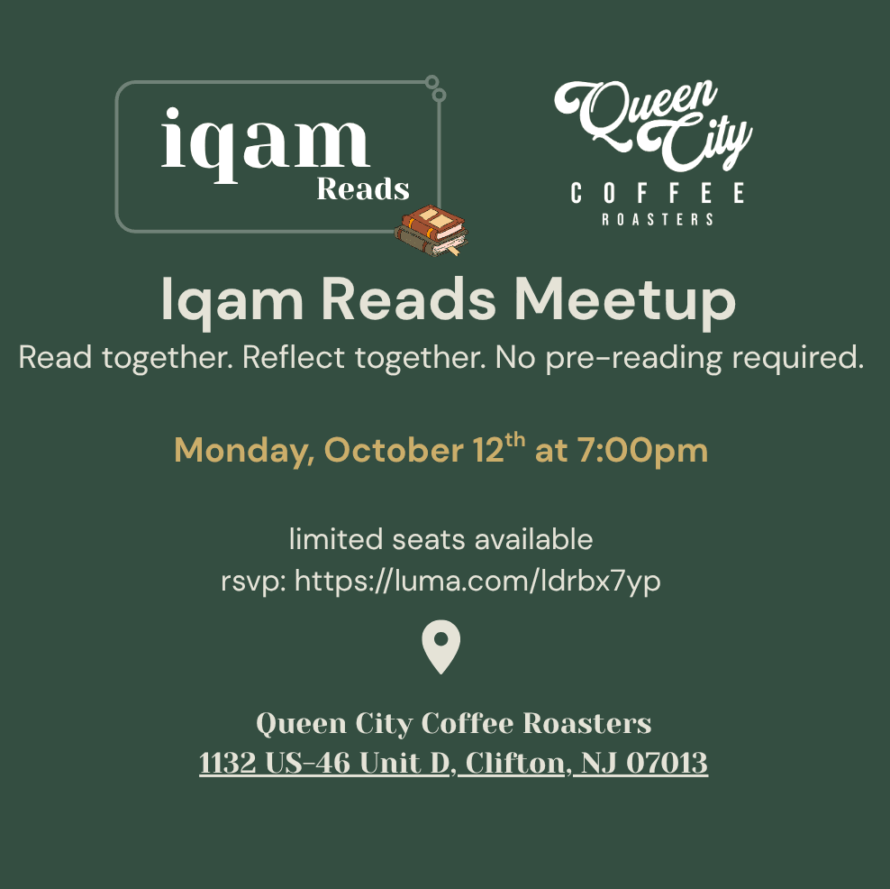 Iqam Reads 10/12