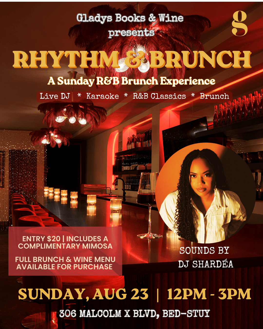 Rhythm & Brunch: A Sunday R&B Brunch at Gladys