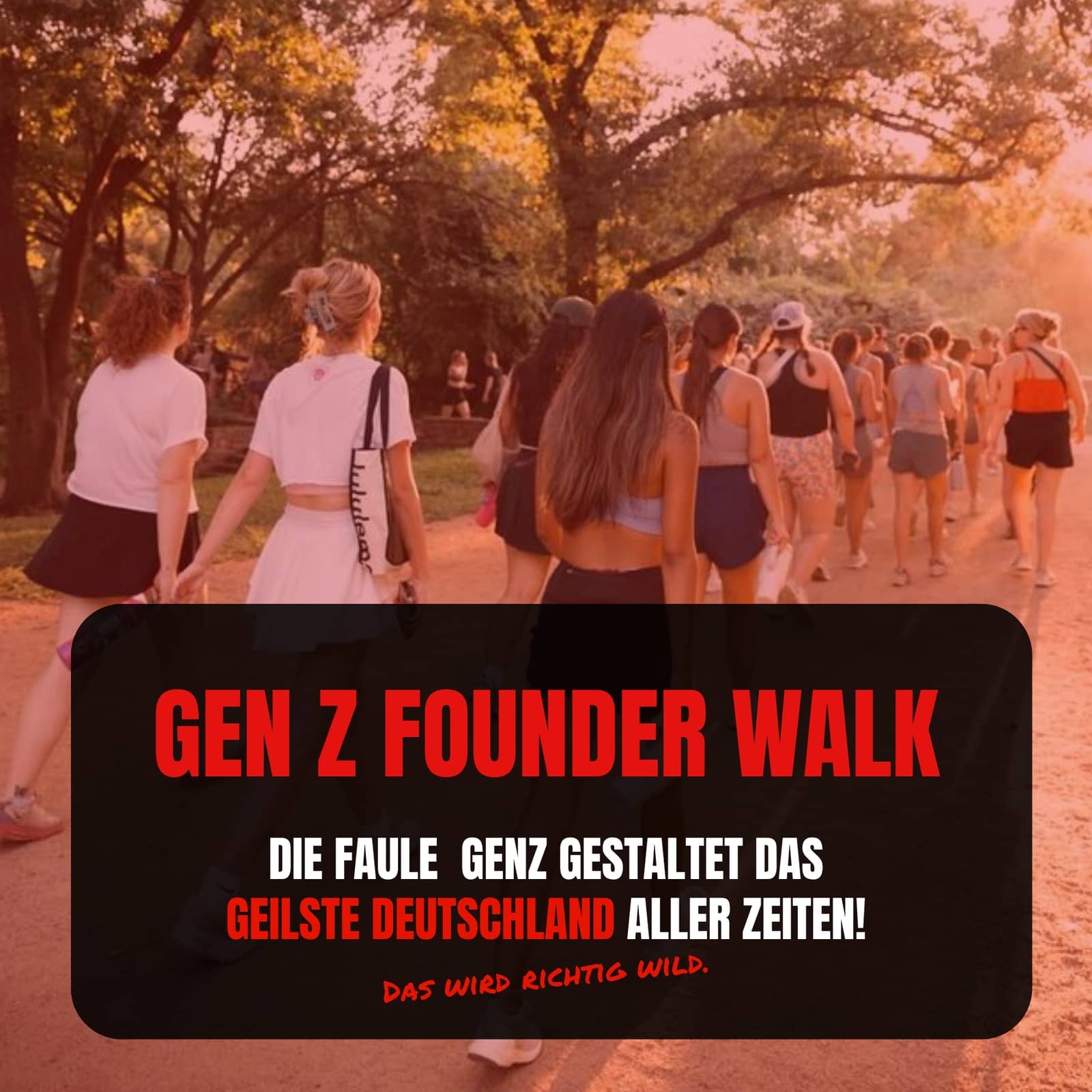 Gen Z Founders Walk
