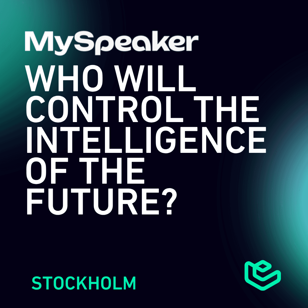 Who will control the intelligence of the future? Breakfast talk with Silvija Seres - STHLM