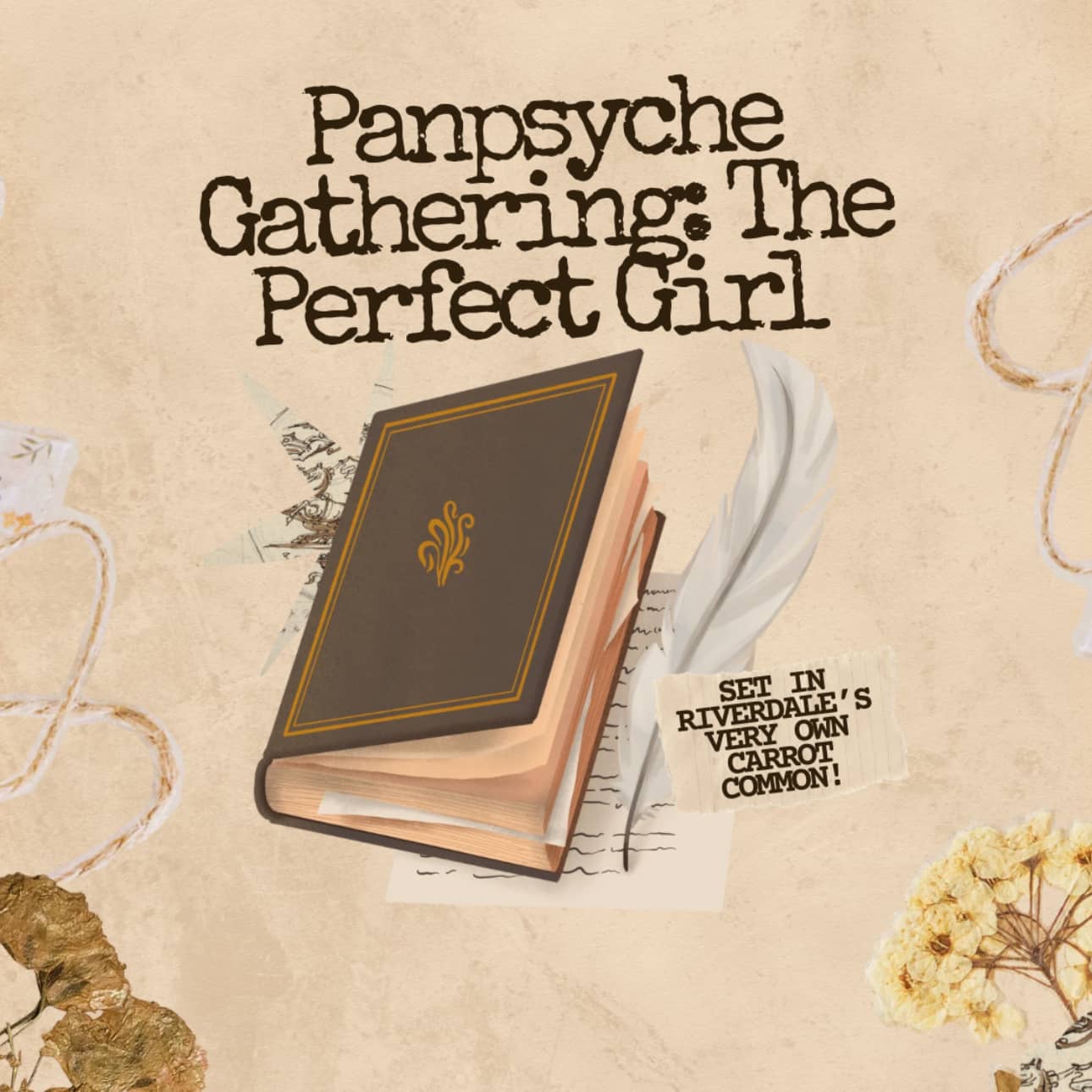Pluto + Carrot Common Present: Panpsyche’s Book Gathering 👽🥕📜