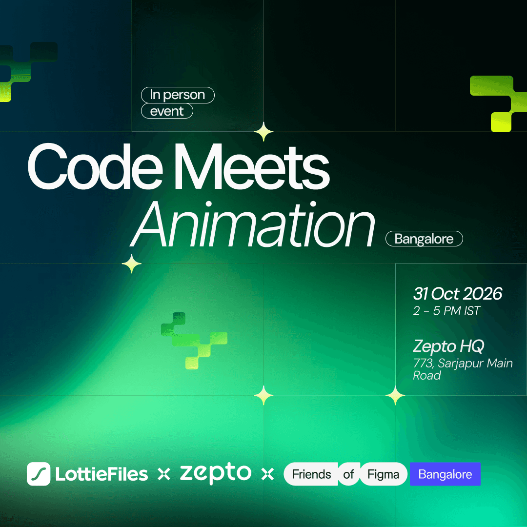 Code Meets Animation - Bangalore