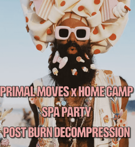 Spa Party — Decompression + Integration (Post-Burn)