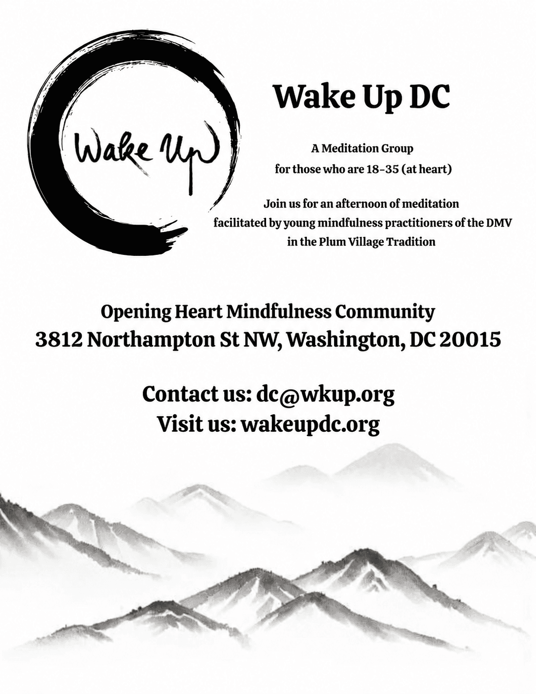 Wake Up DC Monthly Meditation