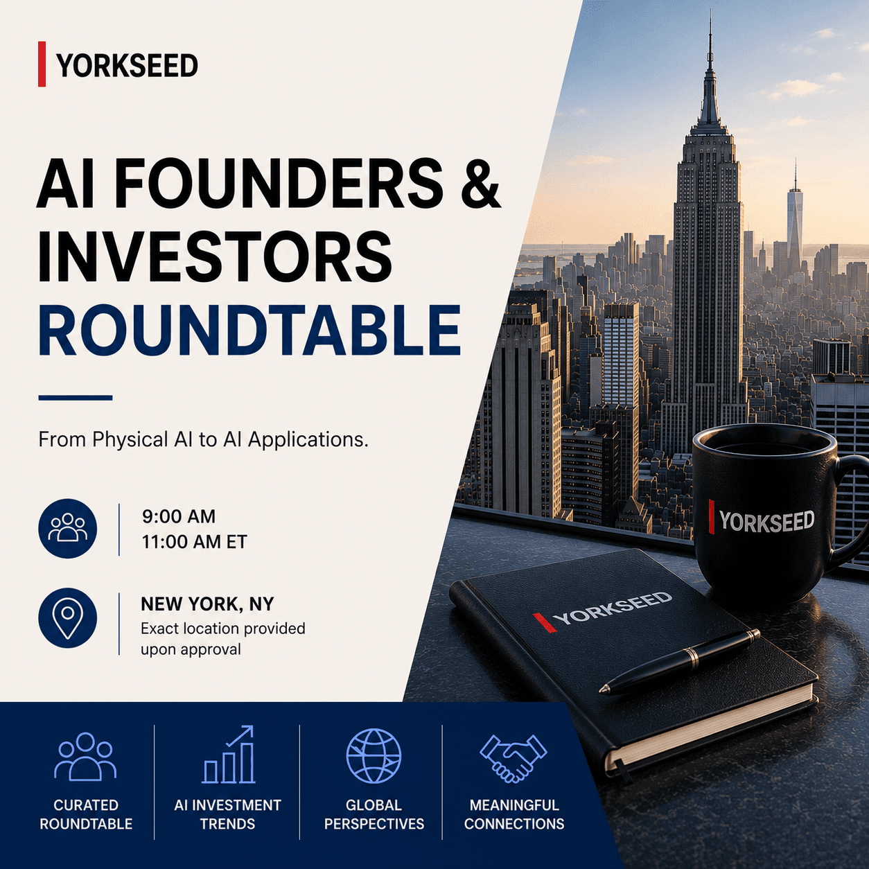 Yorkseed AI Founders & Investors Roundtable - From Physical AI to AI Applications