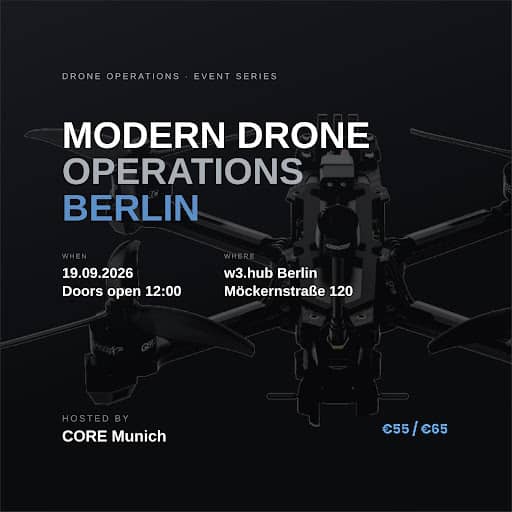 MODERN DRONE OPERATIONS — BERLIN
