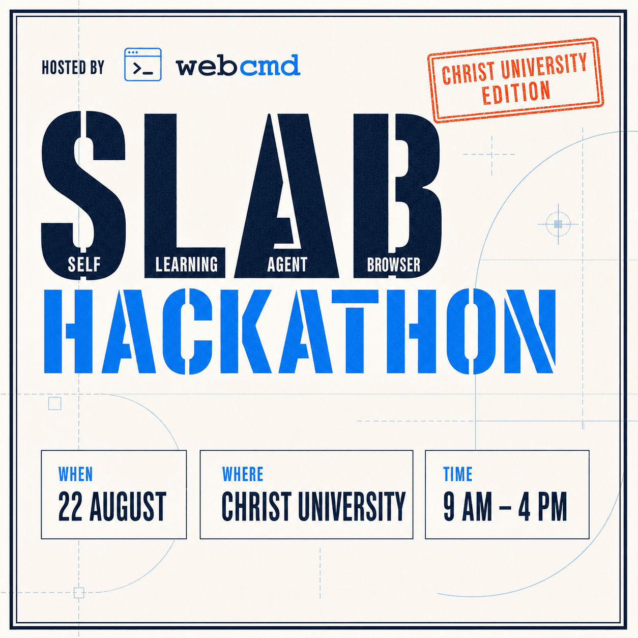 SLAB Hackathon - Chirst Uni Edition