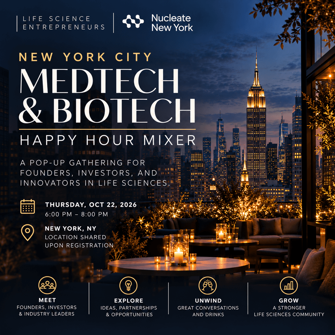 LSE NYC Pop-Up | MedTech & BioTech Happy Hour