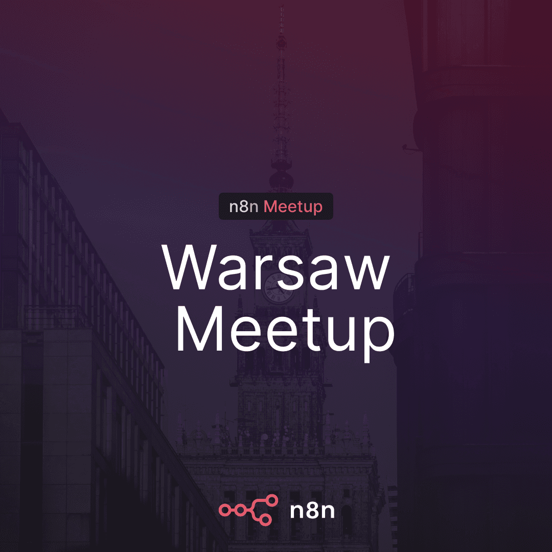 n8n Warsaw meetup - Drop manual tasks and come for coffee instead of Bieszczady!