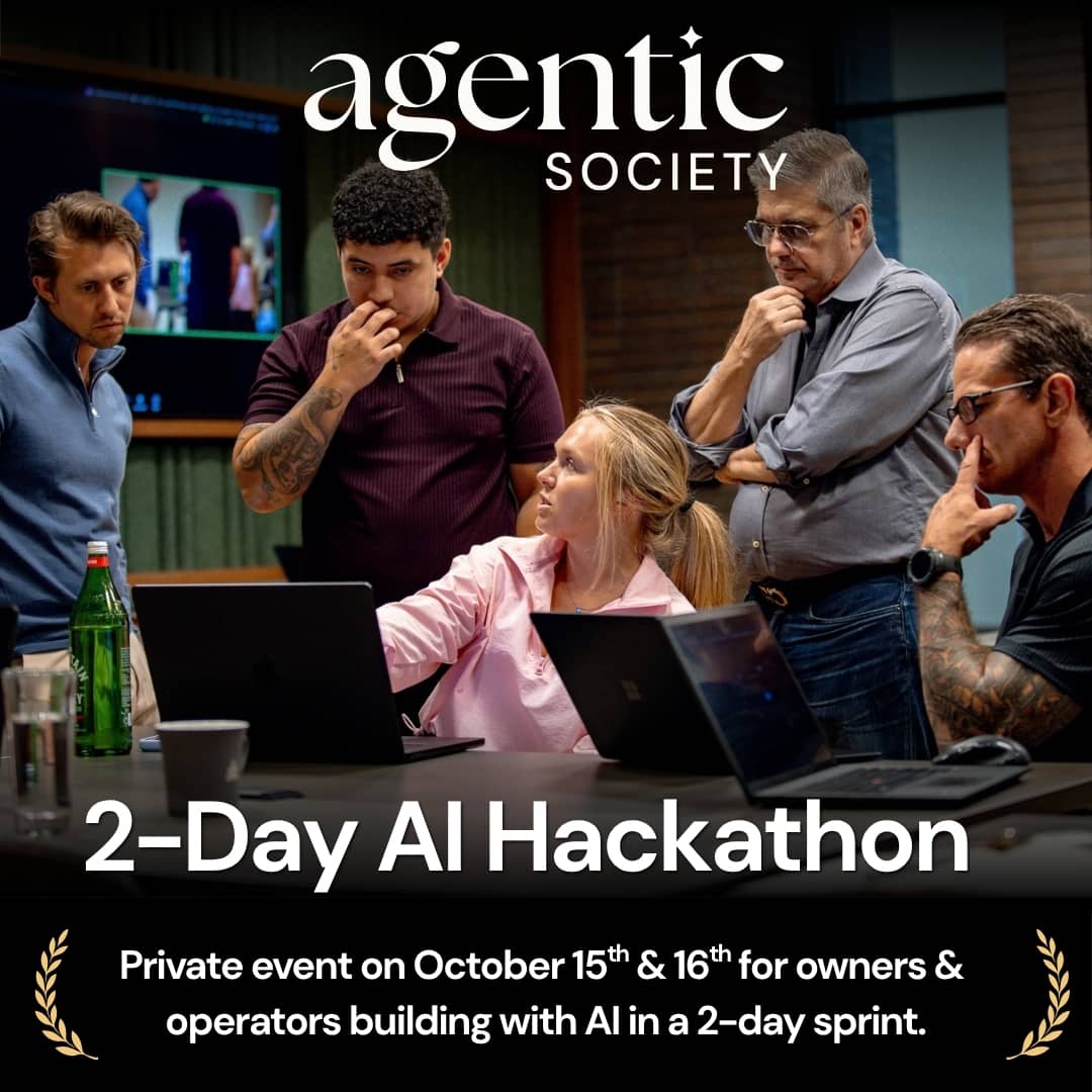 2-Day AI Hackathon ✦ Hosted by Agentic Society in Austin, TX