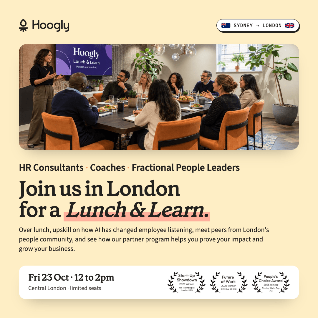 Beyond Surveys: A Lunch & Learn with Hoogly