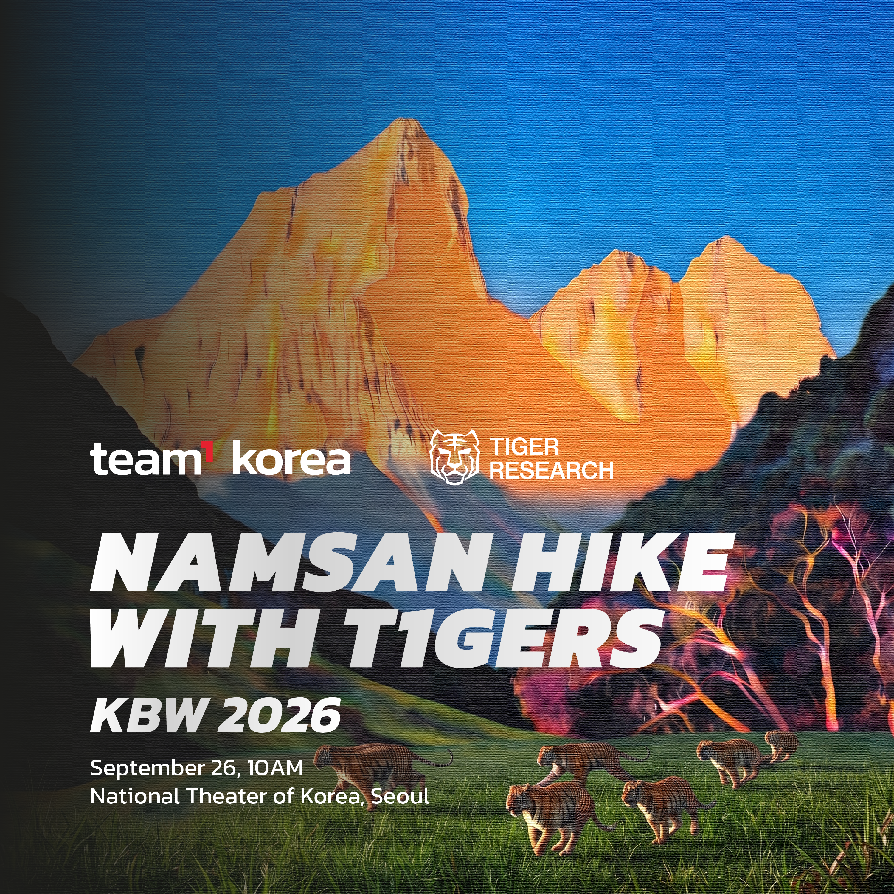 Namsan Hike with T1gers