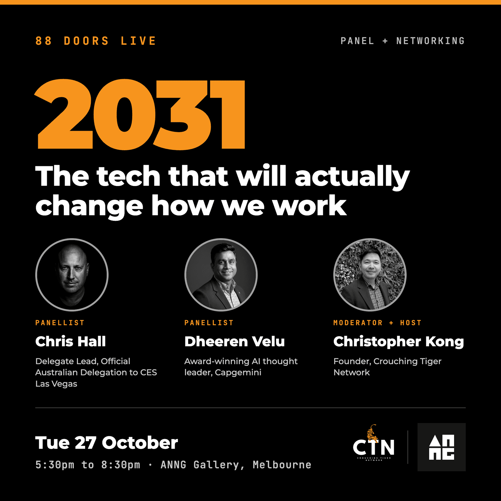 2031: The Tech That Will Actually Change How We Work (88 Doors Live)