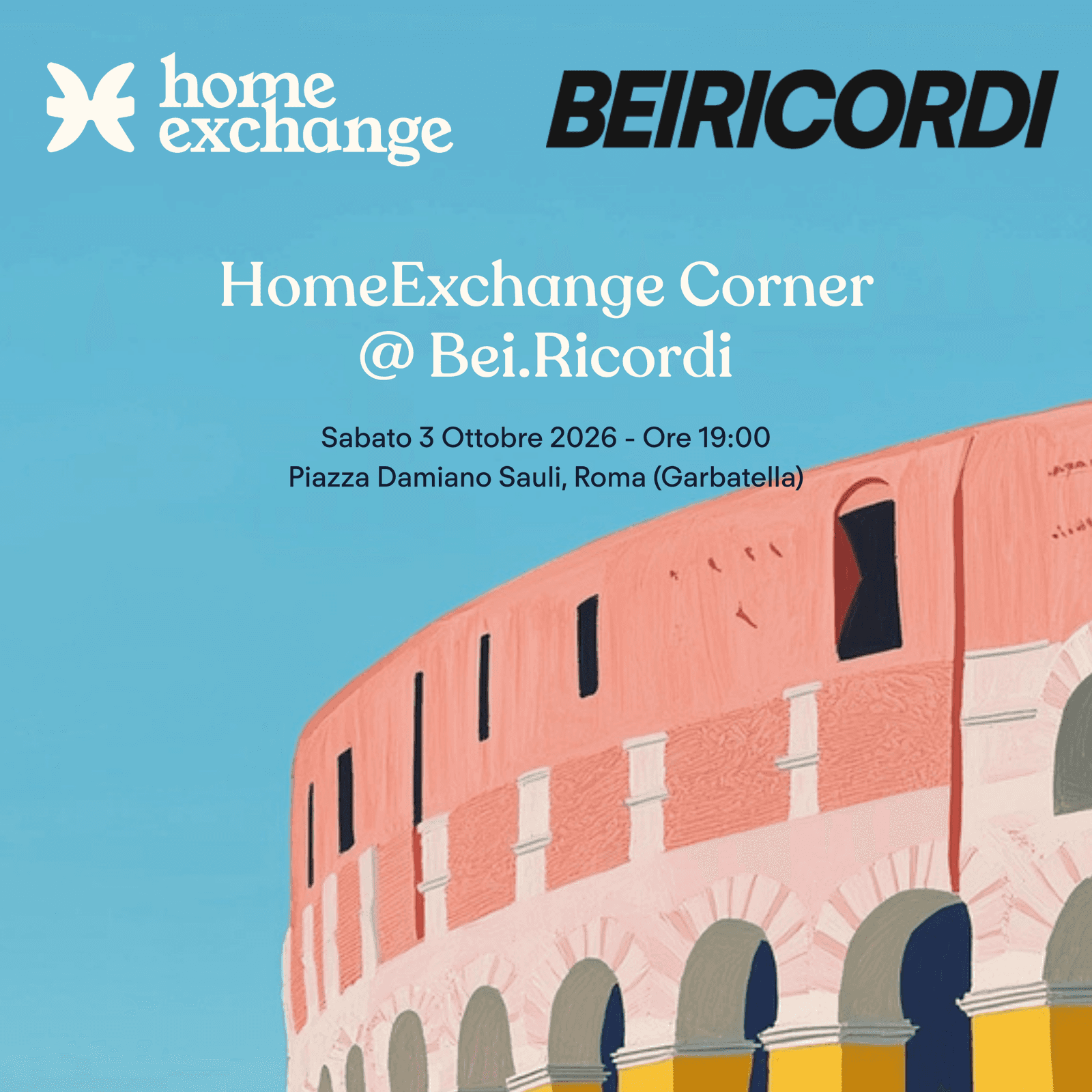HomeExchange Corner @ Bei.Ricordi - Roma