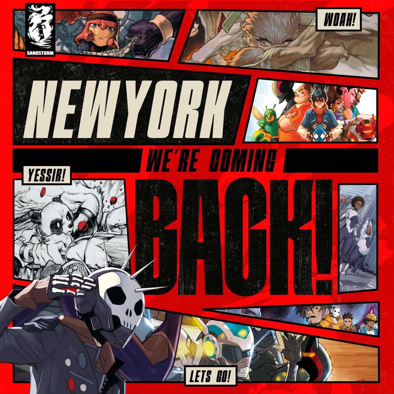 Sandstorm Returns to NYCC 2026