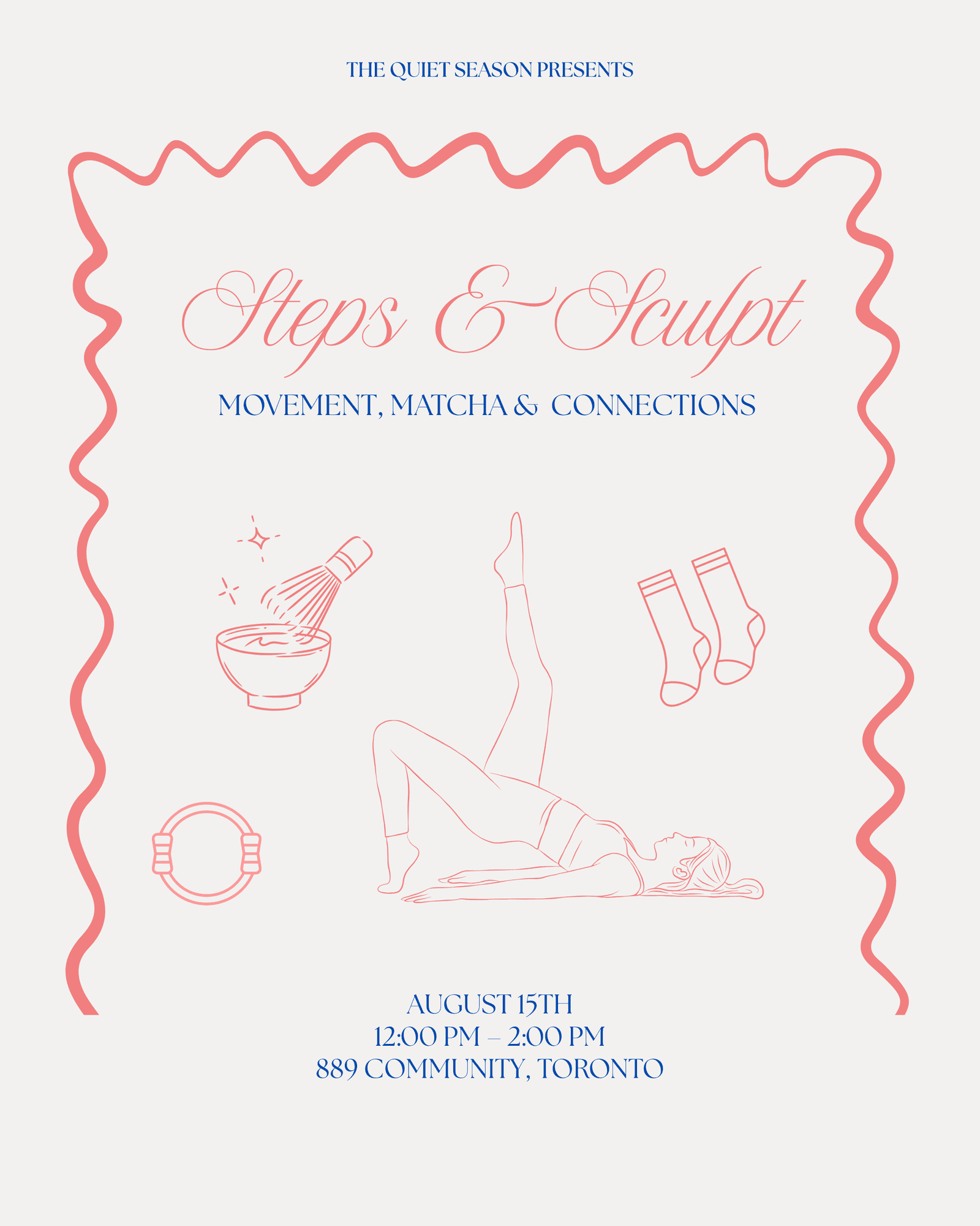 Steps & Sculpt: pilates & connections. August Edition.