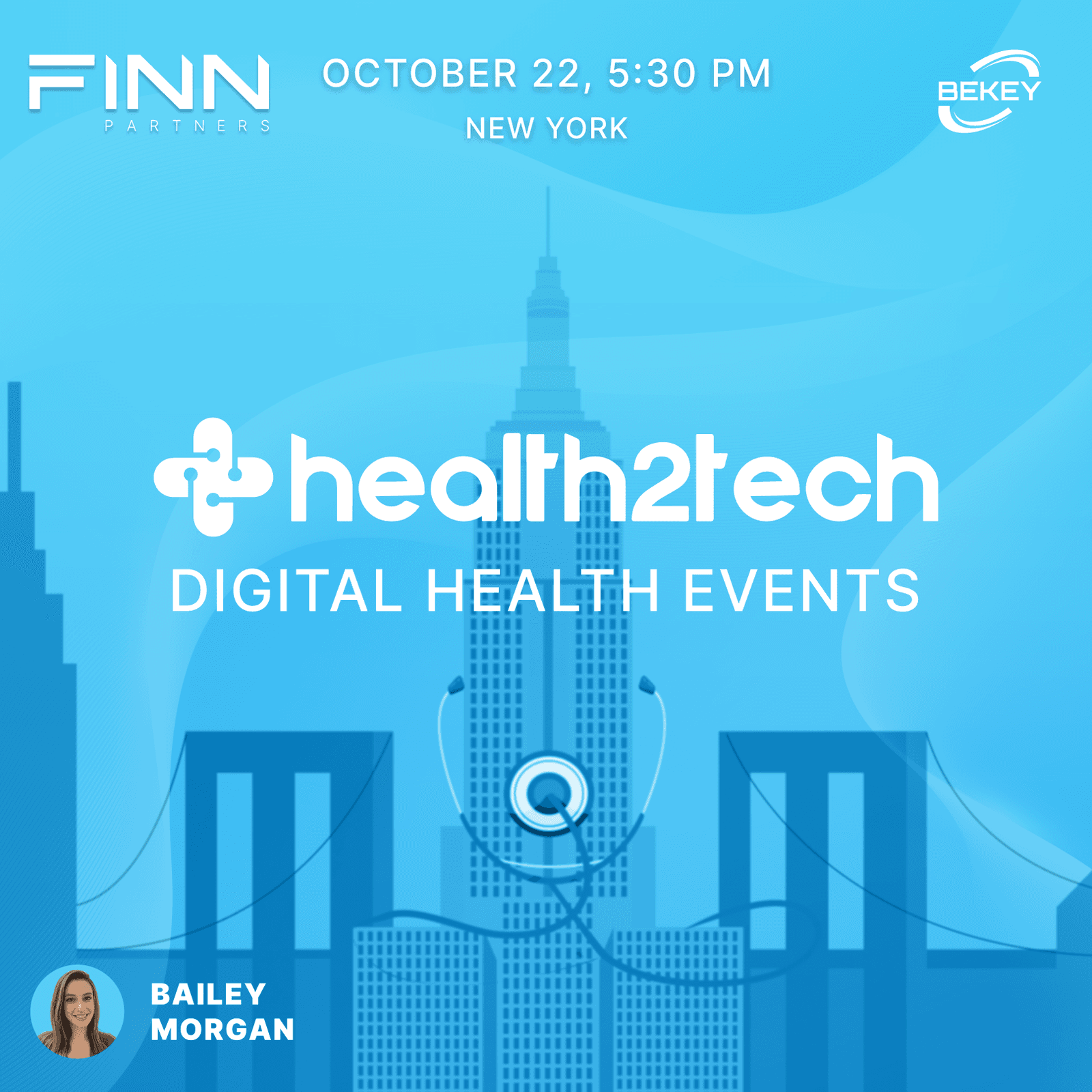 Health2Tech NYC, October 22, 2026