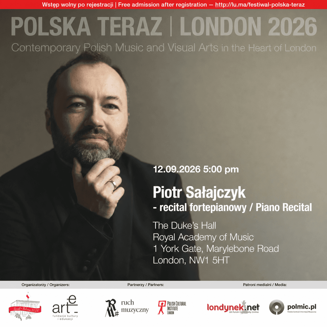 Piotr Sałajczyk - recital fortepianowy | Piano Recital