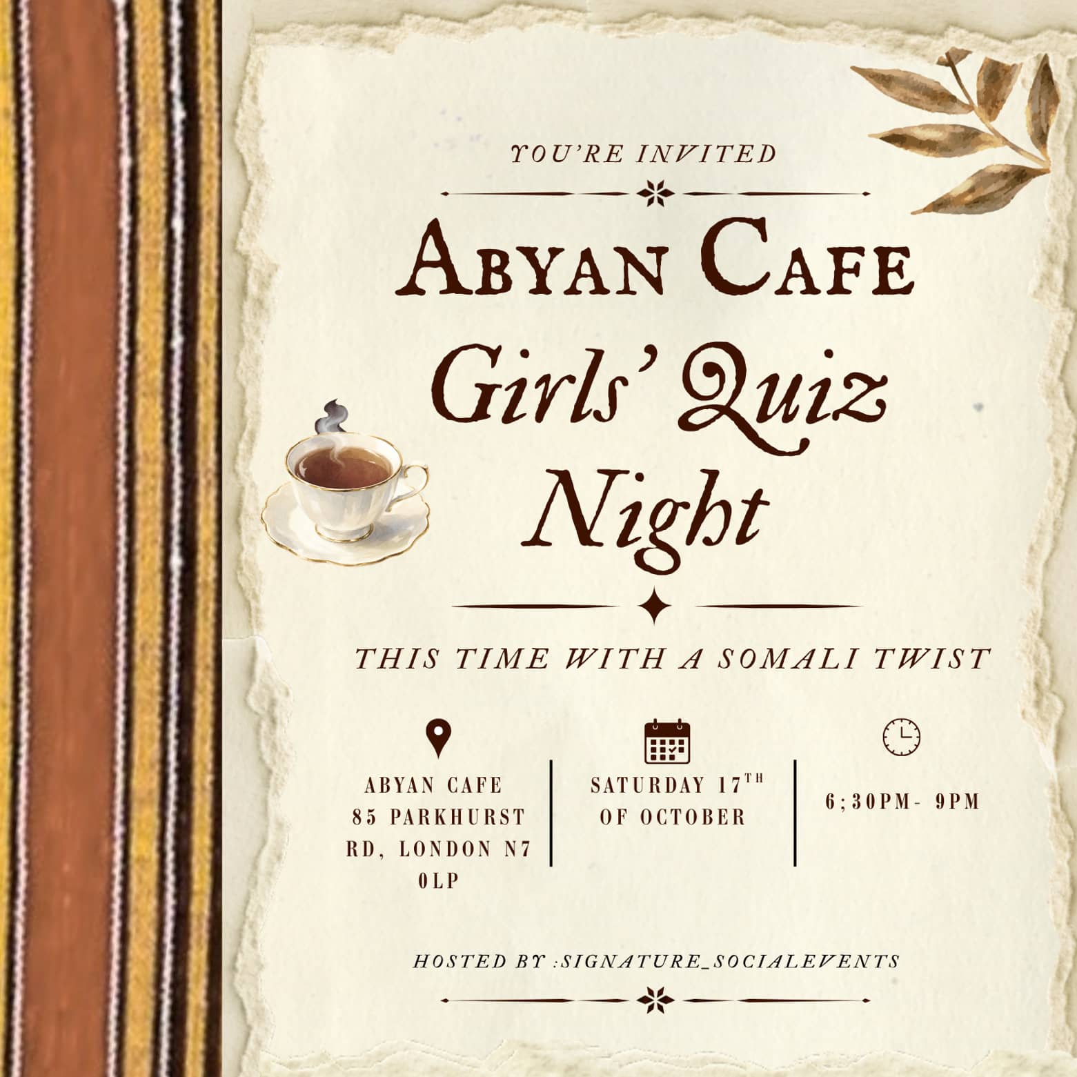 Girls Quiz Night