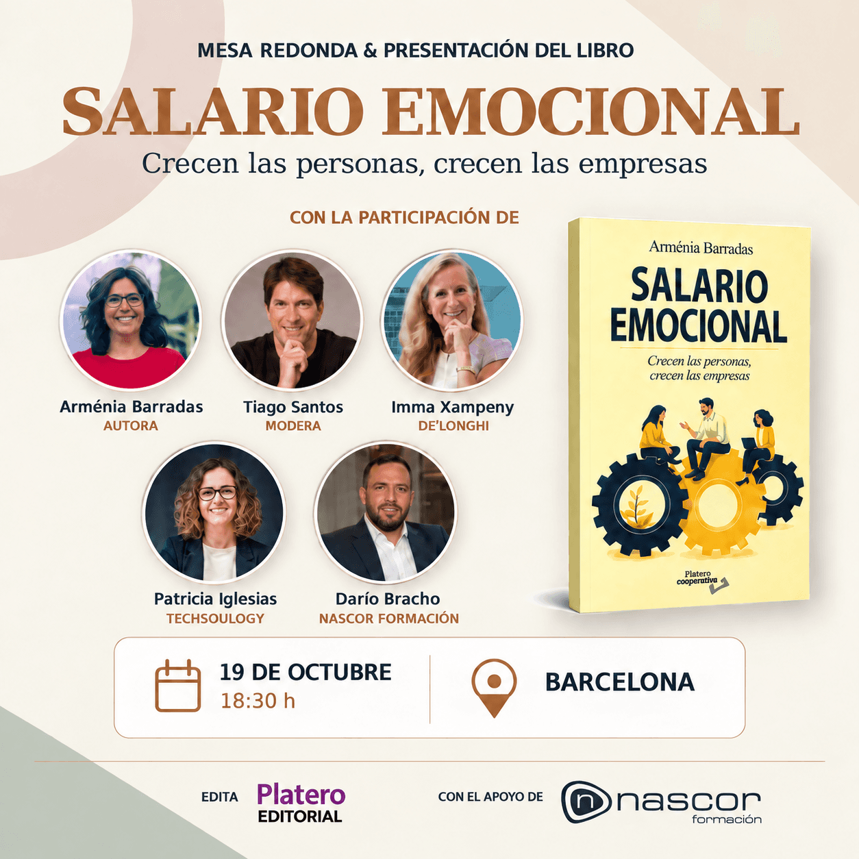 Presentación Libro Salario Emocional de Arménia Barradas