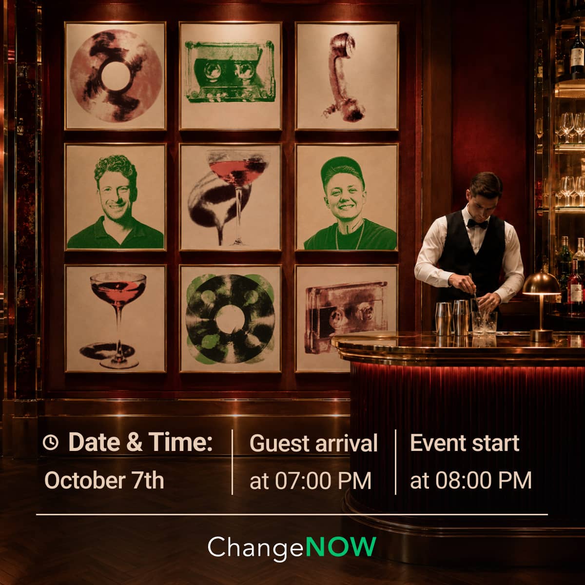 Retrofuture Soiree by ChangeNOW: Singapore Edition