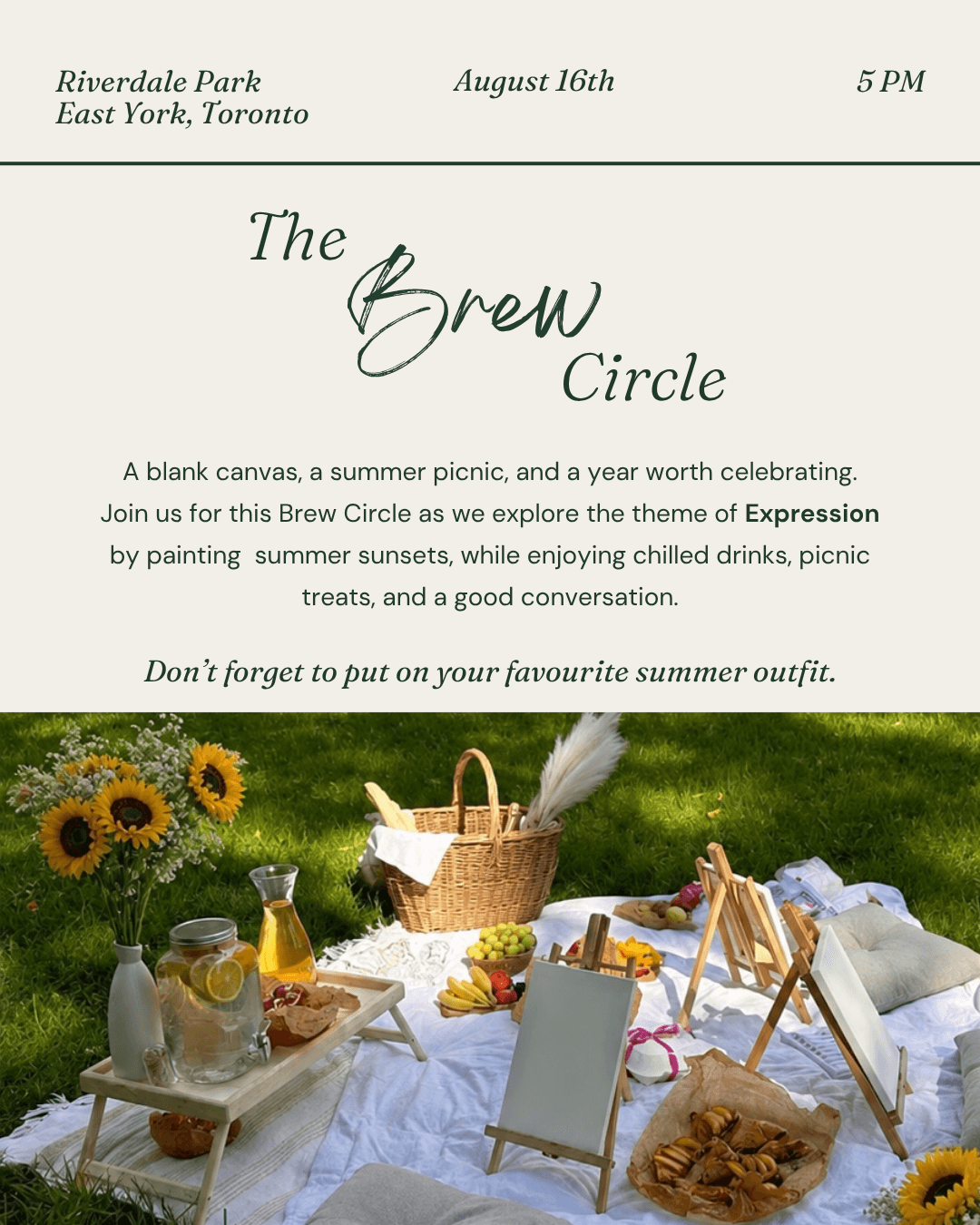 Brew Circle: Canvas Painting Picnic
