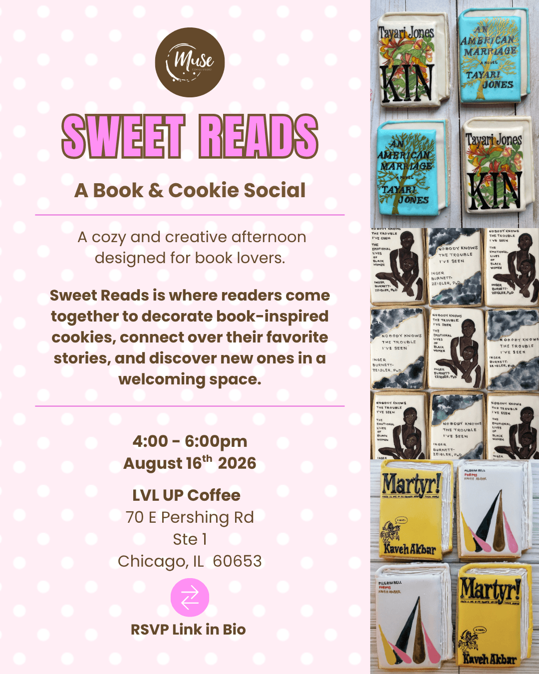 Sweet Reads: A Book & Cookie Social 🍪📚