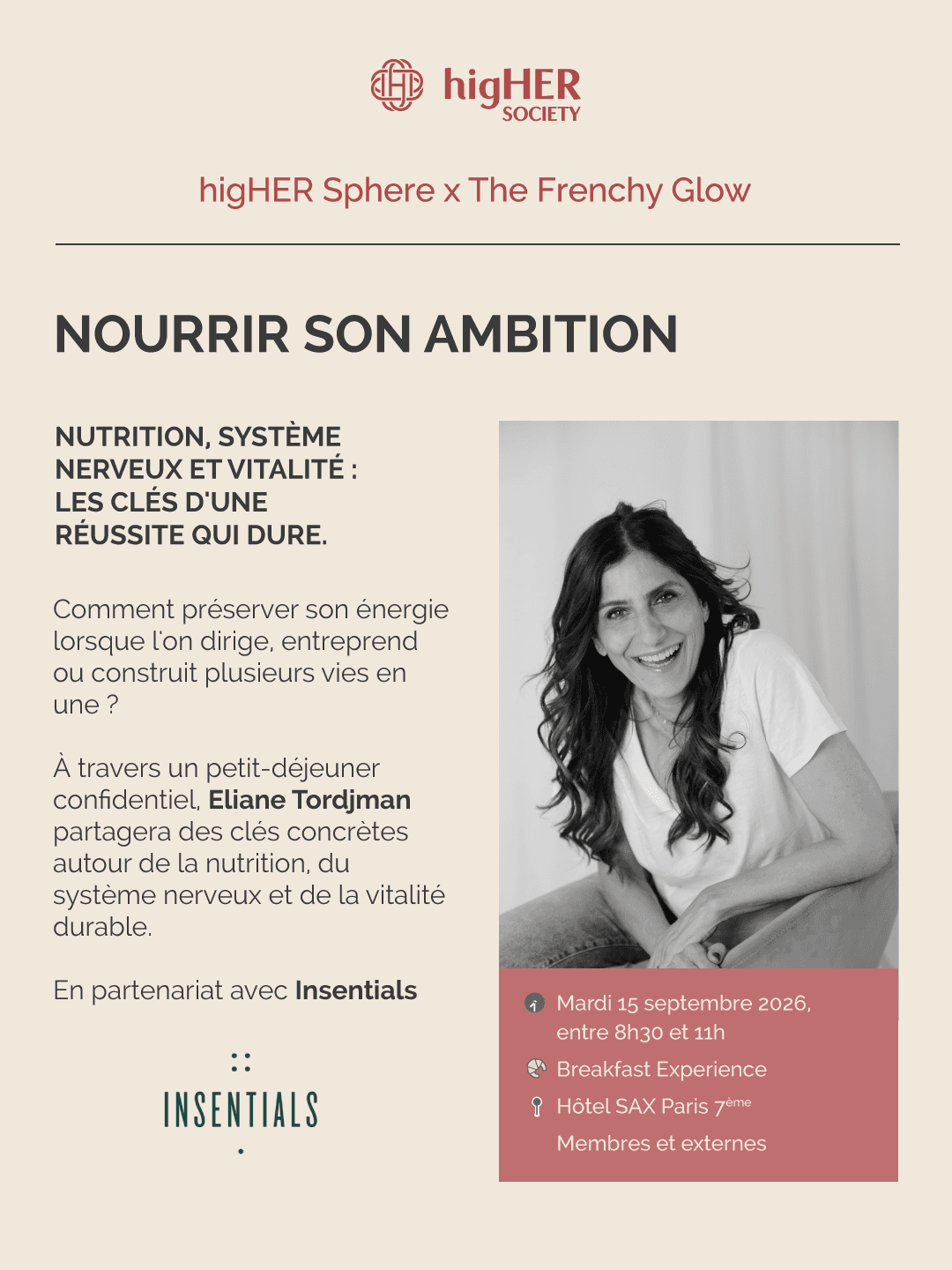 higHER Sphere x The Frenchy Glow x Insentials