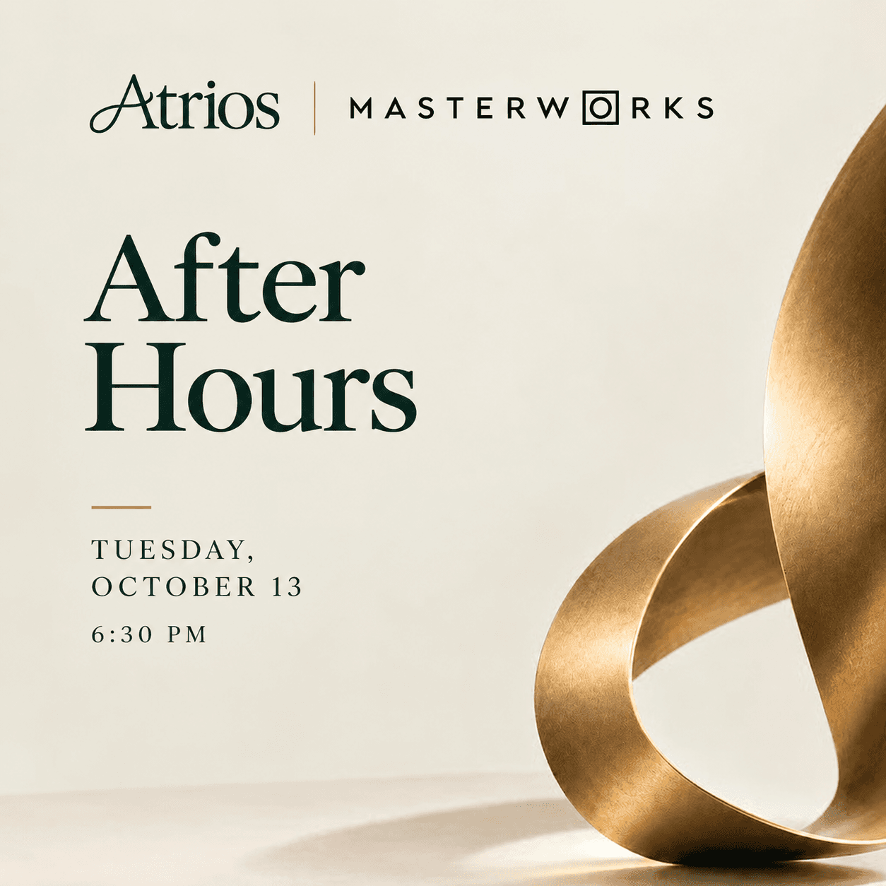 Masterworks x Atrios: Community After Hours