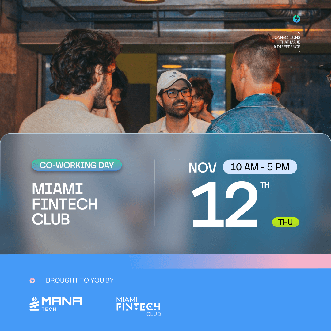 Miami Fintech Club Coworking Day