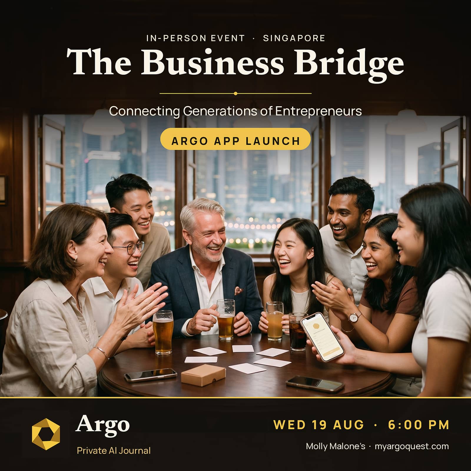 Bridging Generations of Entrepreneurs & Argo App Activation