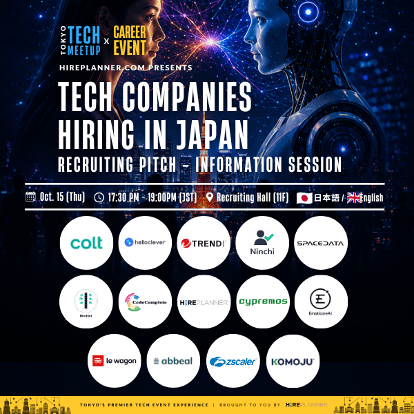 Tech Companies Hiring in Japan - Career Event