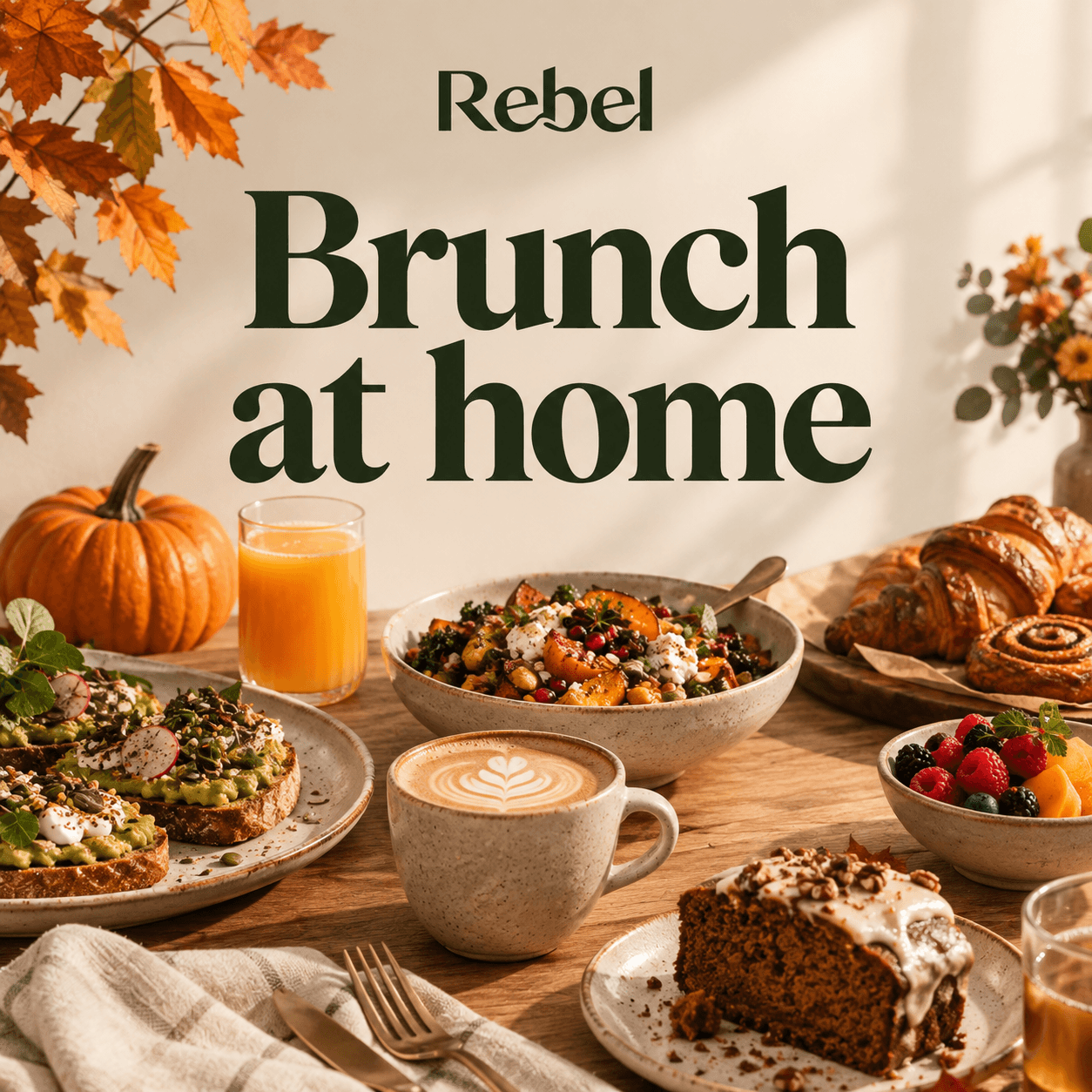 Brunch at Home with Leonor and Sanziana