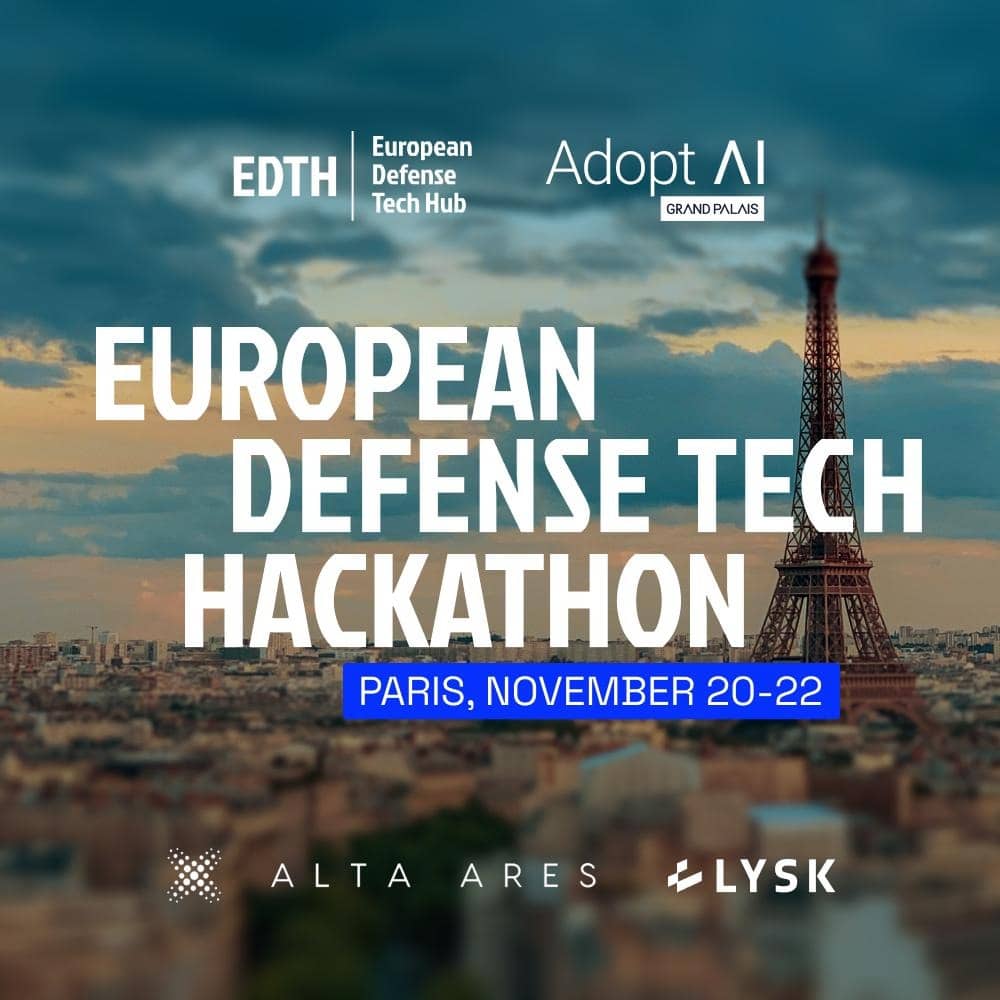 European Defense Tech Hackathon – Paris