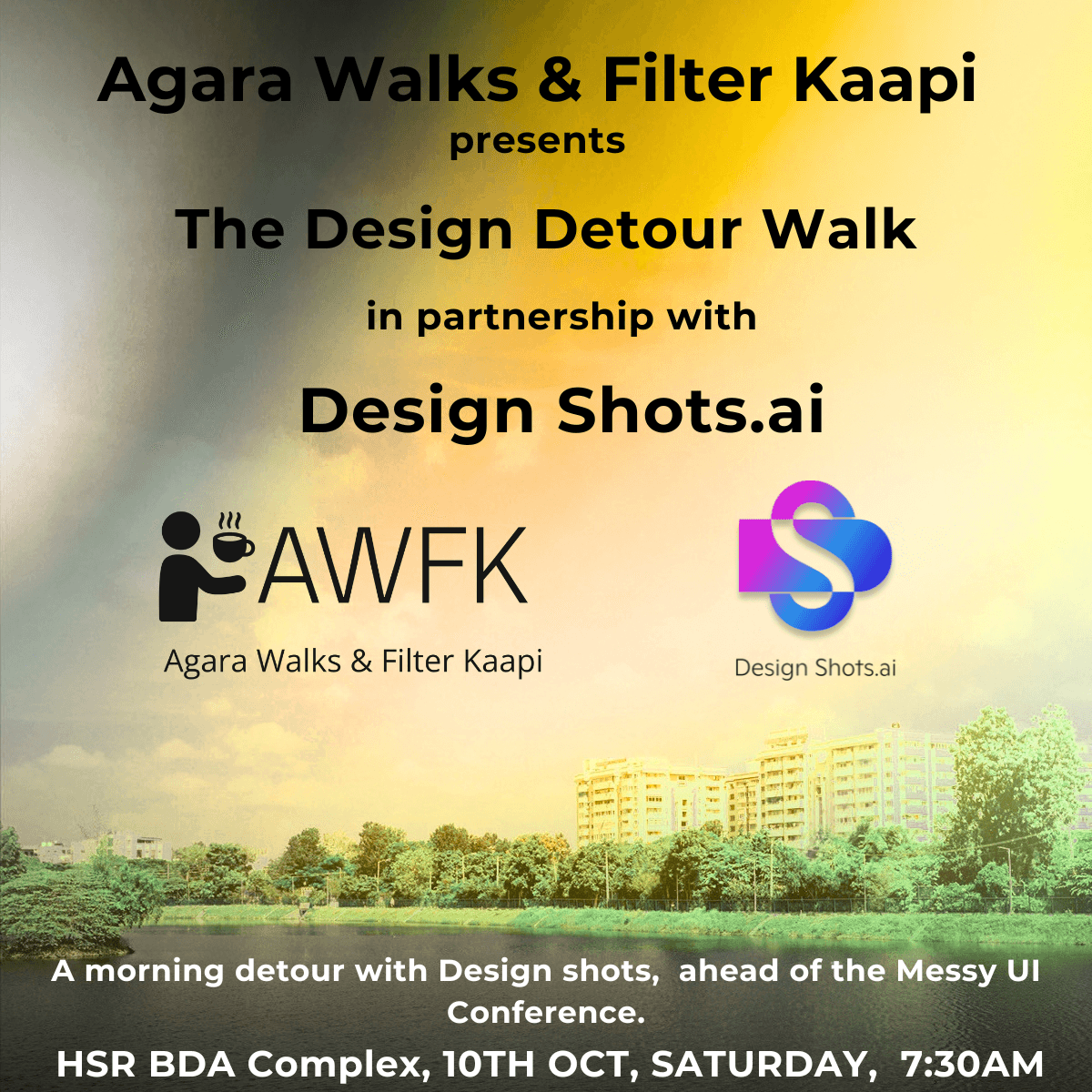 AWFK & DesignShots.ai - The Design Detour Walk