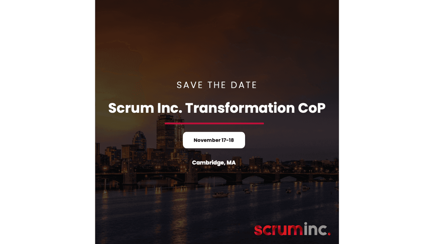 4th Annual Scrum Inc. Agile Transformation Community of Practice