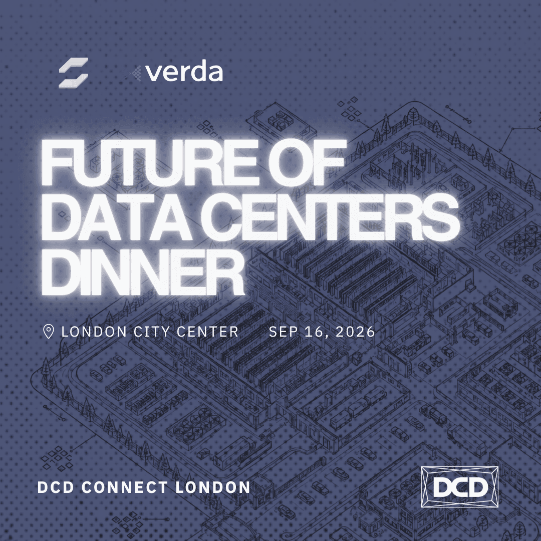 The Future of Data Centers · Dinner