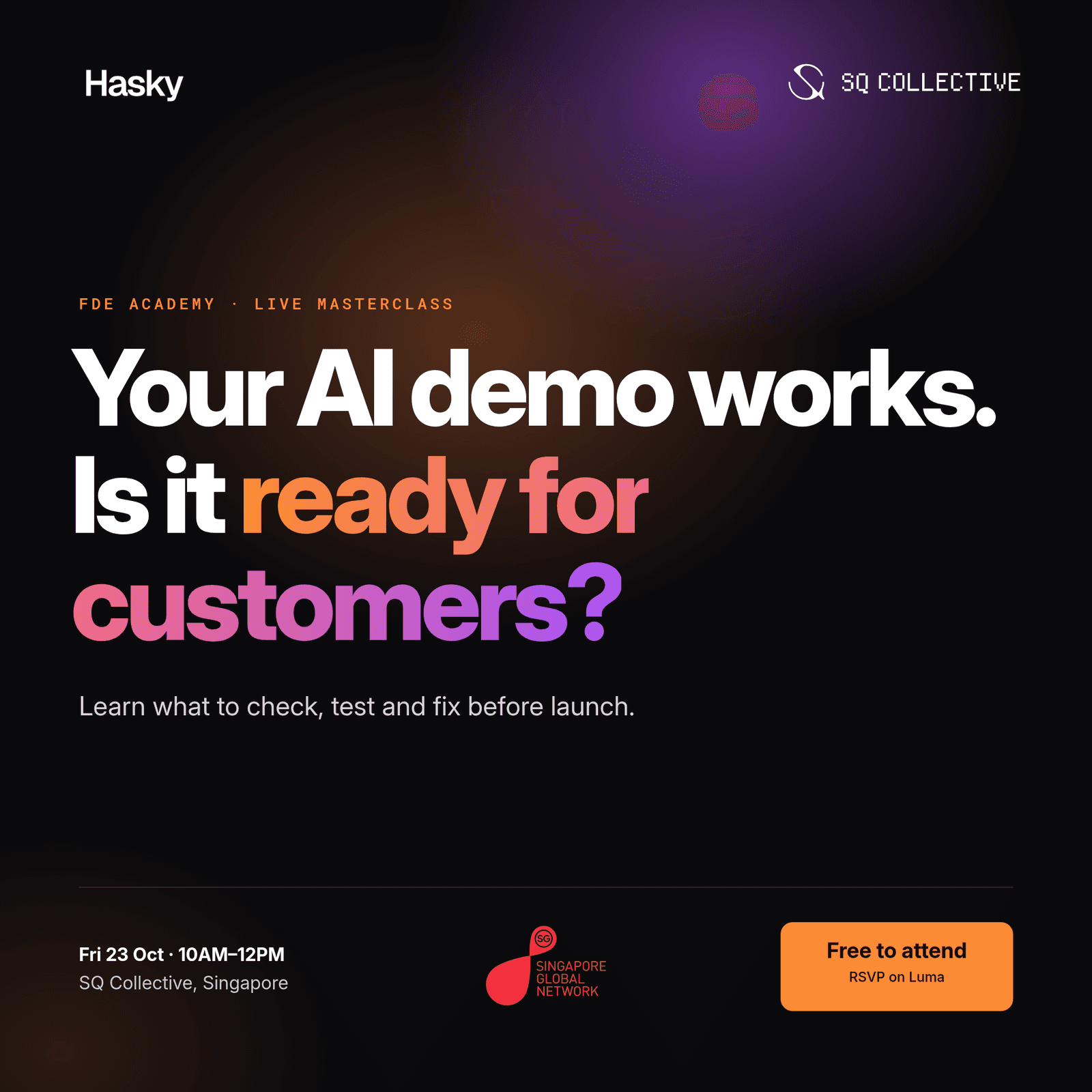 Your AI Demo Works. Is It Ready for Customers?