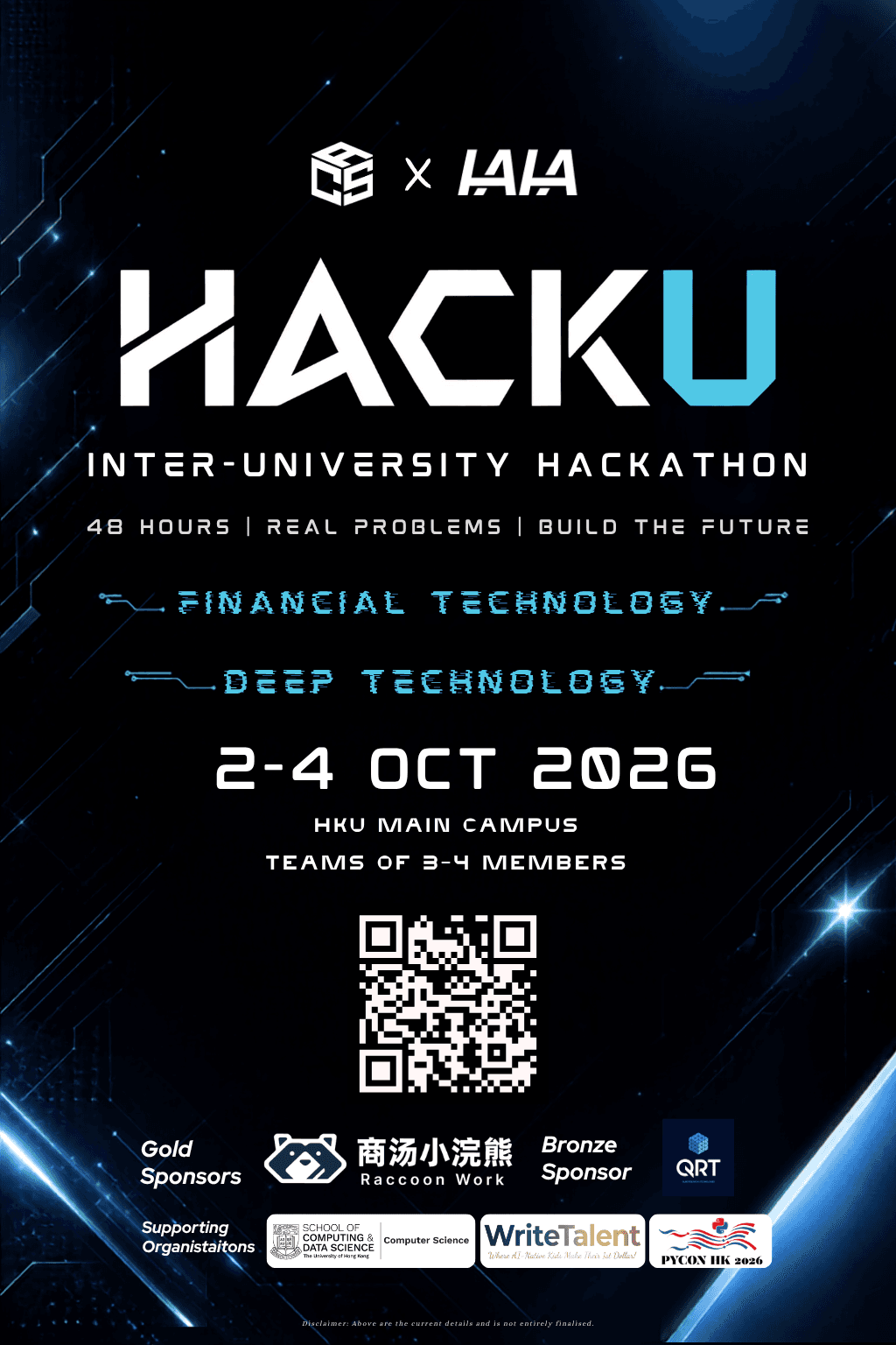 HacKU (Inter-University Hackathon) Exhibition, Pitching & Closing Ceremony