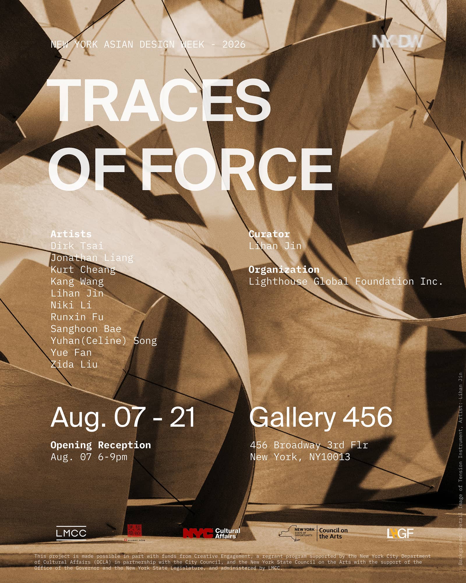 Traces of Force - New York Asian Design Week 2026 Opening