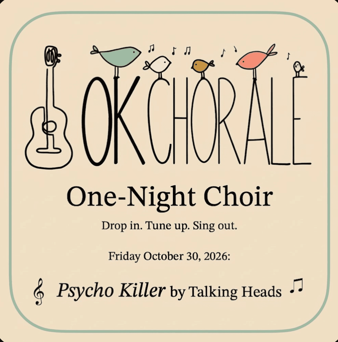 One-Night Choir: Psycho Killer