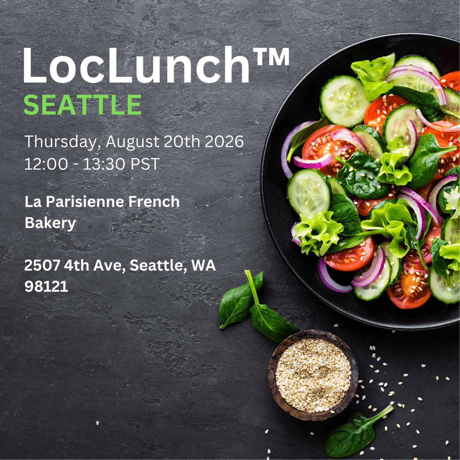 LocLunch™ Seattle - August 20th, 2026