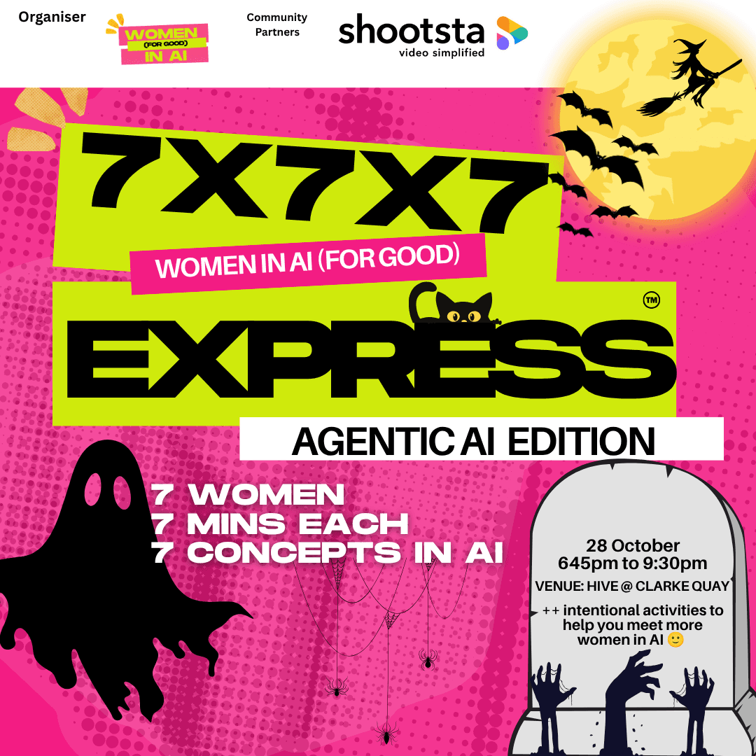 7x7x7 Express : Agentic AI Edition (7 women, 7 use cases, 7 mins each)