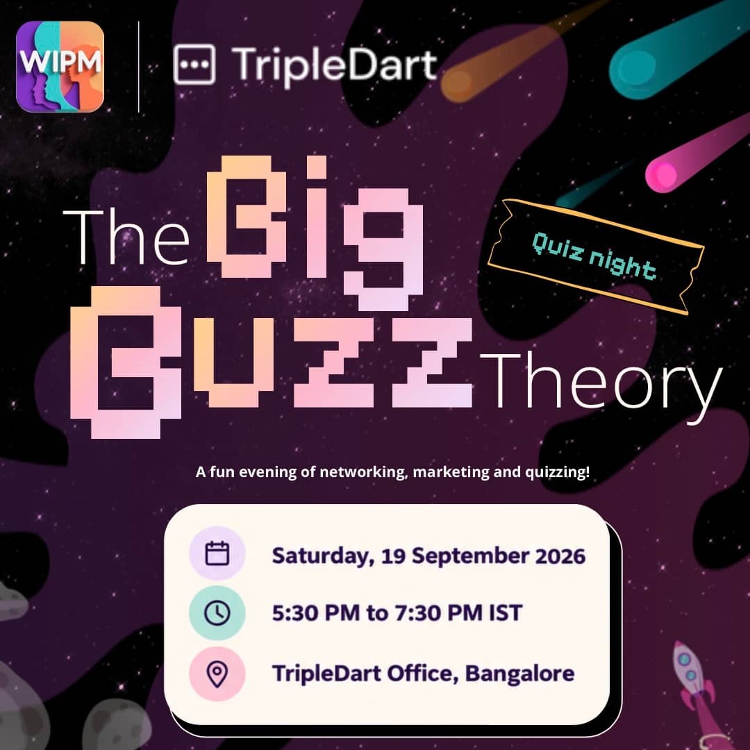 WIPM x TripleDart | The Big Buzz Theory: Marketing Quiz Night